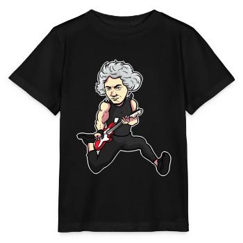 Ludwig van Beethoven - T-shirt bio MINI CREATOR Stanley/Stella Enfant - noir - Devant - Mikhail (115cm)