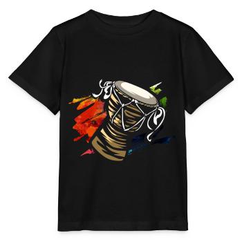 Afrobeat Fela Kuti Funk - T-shirt bio MINI CREATOR Stanley/Stella Enfant - noir - Devant - Mikhail (115cm)