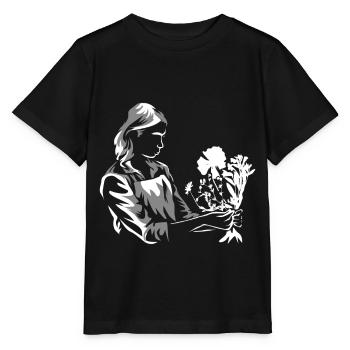 Florist Florist - Stanley/Stella MINI CREATOR Kids’ T-Shirt - black - Front - Mikhail (115cm)