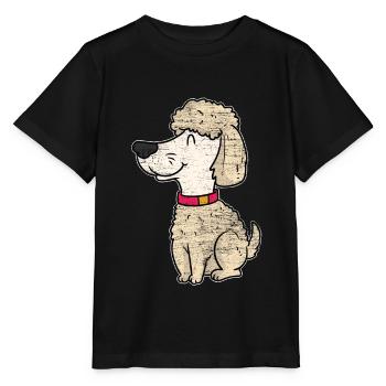Obedience Hundesport - Stanley/Stella Kinder T-Shirt MINI CREATOR  - Schwarz - Vorne - Mikhail (115cm)