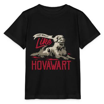 Hovawart chien race de chien - T-shirt bio MINI CREATOR Stanley/Stella Enfant - noir - Devant - Mikhail (115cm)