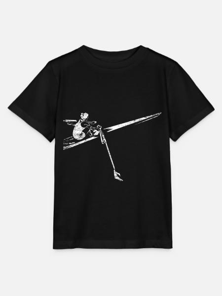 Aviron - T-shirt bio MINI CREATOR Stanley/Stella Enfant - noir