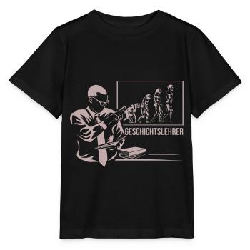 Geschichtslehrer Geschichte Lehrer - Stanley/Stella Kinder T-Shirt MINI CREATOR  - Schwarz - Vorne - Mikhail (115cm)