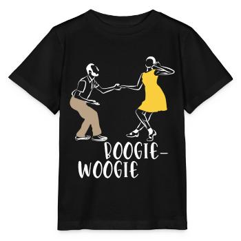 Boogie Woogie - T-shirt bio MINI CREATOR Stanley/Stella Enfant - noir - Devant - Mikhail (115cm)