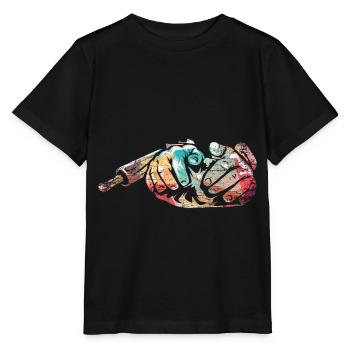 Bäcker Backen - Stanley/Stella Kinder T-Shirt MINI CREATOR  - Schwarz - Vorne - Mikhail (115cm)