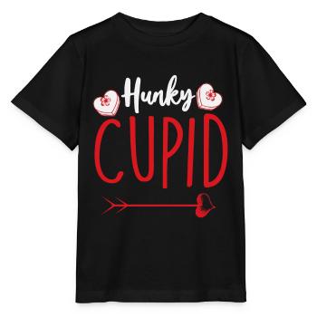 Hunky Cupidon - T-shirt bio MINI CREATOR Stanley/Stella Enfant - noir - Devant - Mikhail (115cm)
