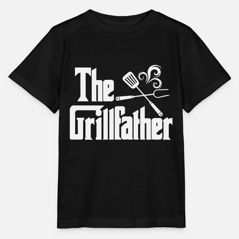 Le barbecue - T-shirt bio MINI CREATOR Stanley/Stella Enfant - noir