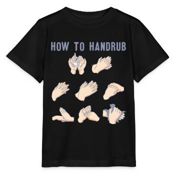 How to handrup - Stanley/Stella MINI CREATOR Kids’ T-Shirt - black - Front - Mikhail (115cm)