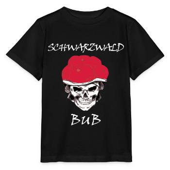 schwarzwaldbub schwarzwald bollenhut - Stanley/Stella Kinder T-Shirt MINI CREATOR  - Schwarz - Vorne - Mikhail (115cm)