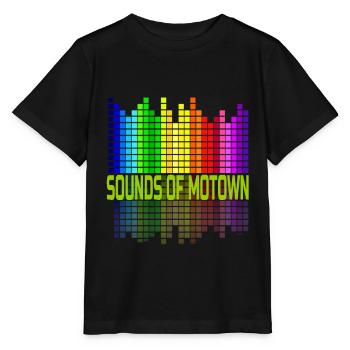 sounds, sounds of Motown, music, Detroit, great - Stanley/Stella Kinder T-Shirt MINI CREATOR  - Schwarz - Vorne - Mikhail (115cm)