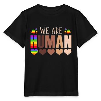 We Are People Juneteenth Black Women Pride - Stanley/Stella MINI CREATOR Kids’ T-Shirt - black - Front - Mikhail (115cm)