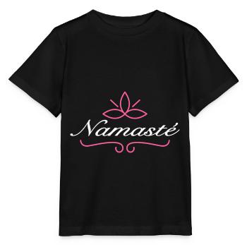 Namaste - T-shirt bio MINI CREATOR Stanley/Stella Enfant - noir - Devant - Mikhail (115cm)