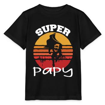Great grandpa - Stanley/Stella MINI CREATOR Kids’ T-Shirt - black - Front - Mikhail (115cm)