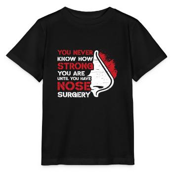 Rhinoplastie Chirurgie esthétique du nez - T-shirt bio MINI CREATOR Stanley/Stella Enfant - noir - Devant - Mikhail (115cm)