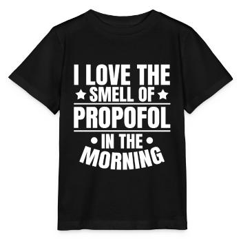 Odeur de propofol Anesthésiste Anesthésie - T-shirt bio MINI CREATOR Stanley/Stella Enfant - noir - Devant - Mikhail (115cm)