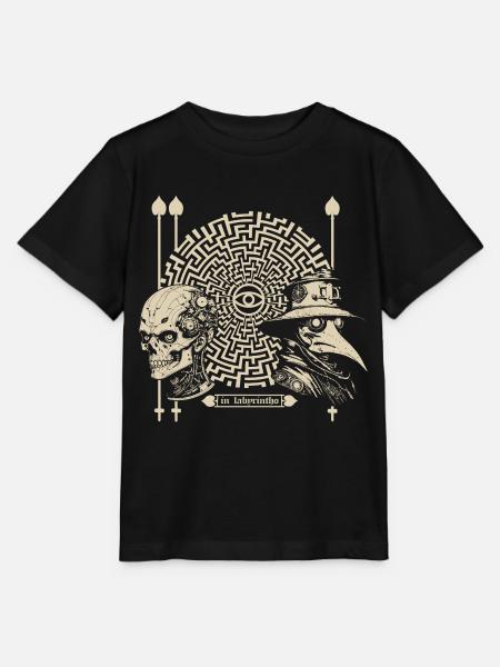 in labyrintho - Stanley/Stella Kinder T-Shirt MINI CREATOR  - Schwarz