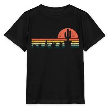 Vintage Plants - Stanley/Stella MINI CREATOR Kids’ T-Shirt - black - Front - Mikhail (115cm)