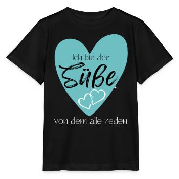 Baby Geschenkidee Muttertag Vatertag Weihnachten - Stanley/Stella Kinder T-Shirt MINI CREATOR  - Schwarz - Vorne - Mikhail (115cm)