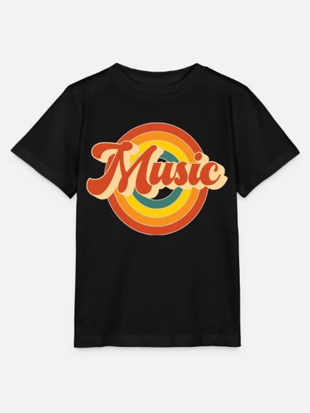 Musik - Stanley/Stella Kinder T-Shirt MINI CREATOR - Schwarz