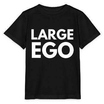 large ego - Stanley/Stella MINI CREATOR Kids’ T-Shirt - black - Front - Mikhail (115cm)