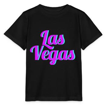 LAS VEGAS - Stanley/Stella Kinder T-Shirt MINI CREATOR  - Schwarz - Vorne - Mikhail (115cm)