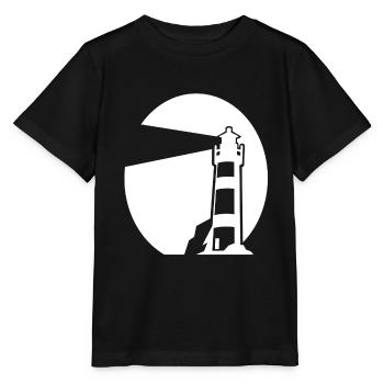 phare - T-shirt bio MINI CREATOR Stanley/Stella Enfant - noir - Devant - Mikhail (115cm)
