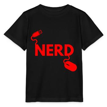 Computer Science Nerd - Stanley/Stella MINI CREATOR Kids’ T-Shirt - black - Front - Mikhail (115cm)