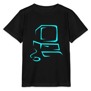 computer - Stanley/Stella MINI CREATOR Kids’ T-Shirt - black - Front - Mikhail (115cm)