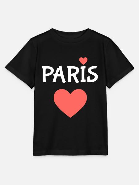Paris - Stanley/Stella Kinder T-Shirt MINI CREATOR - Schwarz