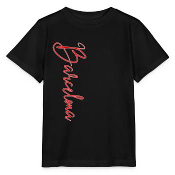 Barcelona - Stanley/Stella MINI CREATOR Kids’ T-Shirt - black - Front - Mikhail (115cm)