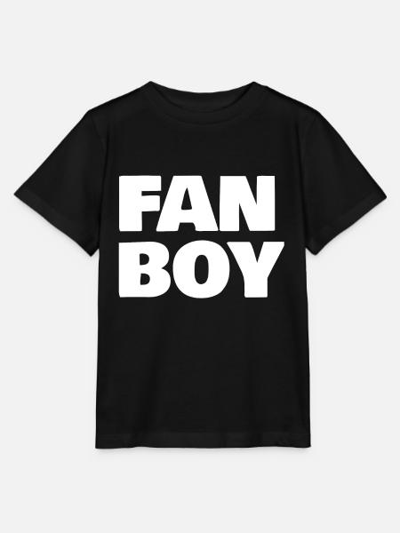Fan Boy - Stanley/Stella Kinder T-Shirt MINI CREATOR  - Schwarz