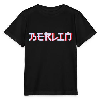 Berlin - T-shirt bio MINI CREATOR Stanley/Stella Enfant - noir - Devant - Mikhail (115cm)