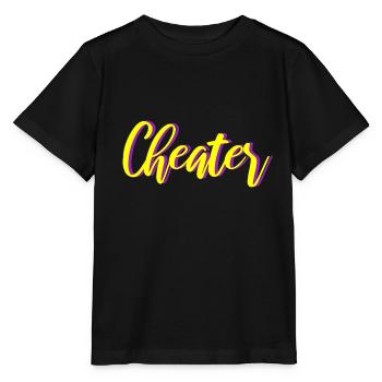 cheater - Stanley/Stella MINI CREATOR Kids’ T-Shirt - black - Front - Mikhail (115cm)