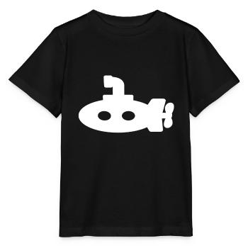 sous-marin - T-shirt bio MINI CREATOR Stanley/Stella Enfant - noir - Devant - Mikhail (115cm)