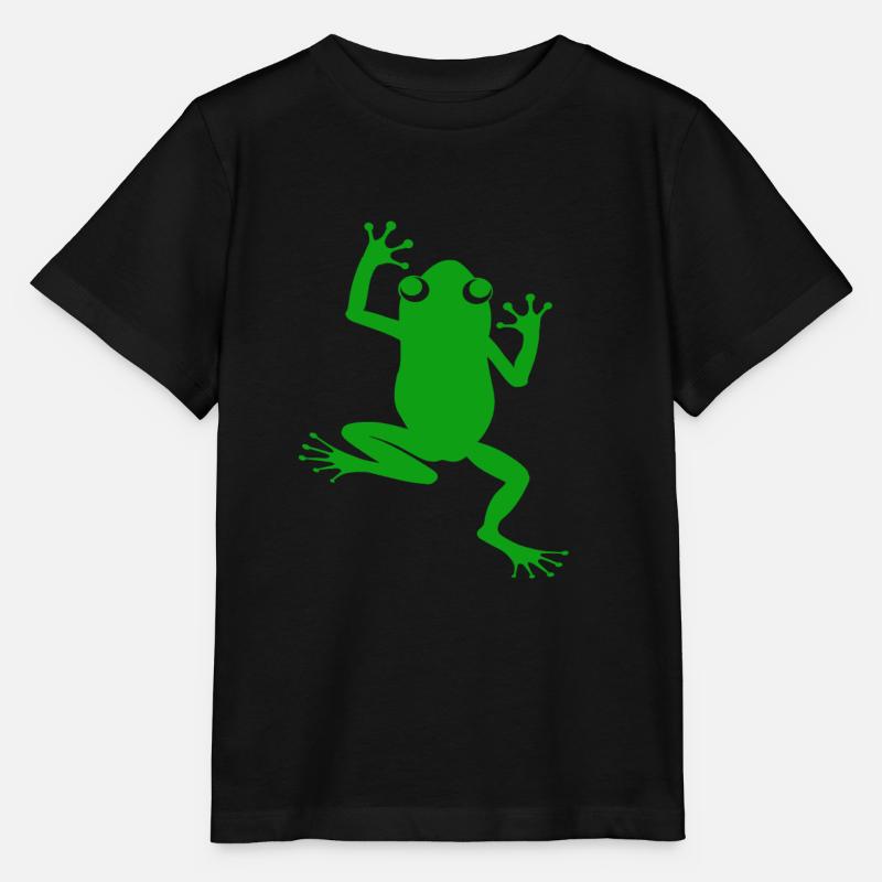 FROSCH - Stanley/Stella Kinder T-Shirt MINI CREATOR  - Schwarz