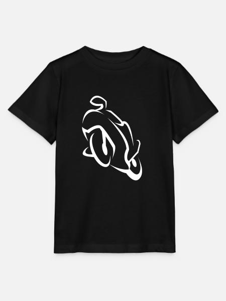 Motorrad - Stanley/Stella Kinder T-Shirt MINI CREATOR  - Schwarz
