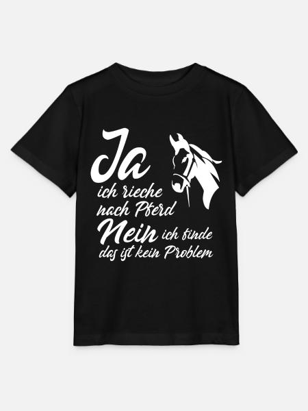 Pferde Spruch - Stanley/Stella Kinder T-Shirt MINI CREATOR - Schwarz