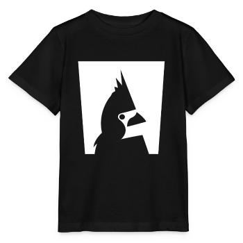 BIRD PARROT - T-shirt bio MINI CREATOR Stanley/Stella Enfant - noir - Devant - Mikhail (115cm)
