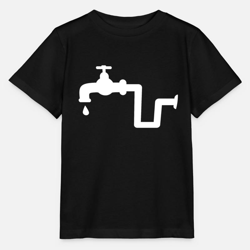 robinet - T-shirt bio MINI CREATOR Stanley/Stella Enfant - noir