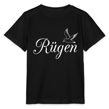 Rügen Möwe - Stanley/Stella Kinder T-Shirt MINI CREATOR  - Schwarz - Vorne - Mikhail (115cm)