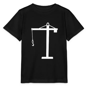 crane - Stanley/Stella MINI CREATOR Kids’ T-Shirt - black - Front - Mikhail (115cm)