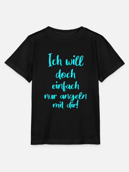 Angel Spruch - Stanley/Stella Kinder T-Shirt MINI CREATOR - Schwarz