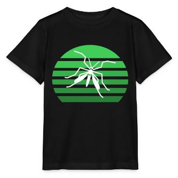 Mosquito sunset - Stanley/Stella MINI CREATOR Kids’ T-Shirt - black - Front - Mikhail (115cm)