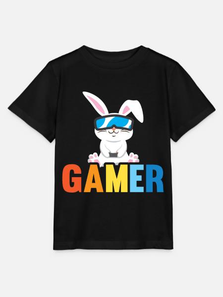 Virtual Reality Gamer - Stanley/Stella Kinder T-Shirt MINI CREATOR - Schwarz