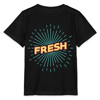 Fresh - Stanley/Stella MINI CREATOR Kids’ T-Shirt - black - Front - Mikhail (115cm)