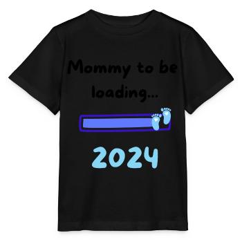 Mommy loading 2024 Boy - Stanley/Stella MINI CREATOR Kids’ T-Shirt - black - Front - Mikhail (115cm)