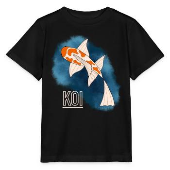 Koi - Stanley/Stella Kinder T-Shirt MINI CREATOR  - Schwarz - Vorne - Mikhail (115cm)