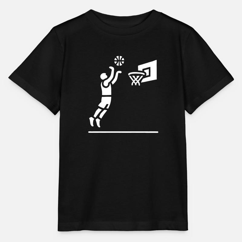 Basketball - Stanley/Stella Kinder T-Shirt MINI CREATOR - Schwarz