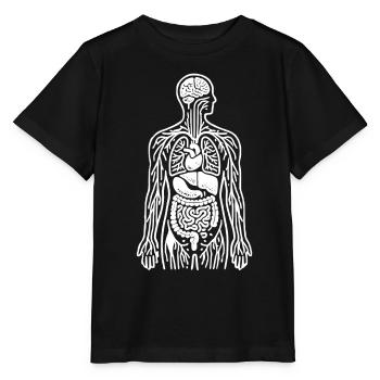 Médecine - Corps - T-shirt bio MINI CREATOR Stanley/Stella Enfant - noir - Devant - Mikhail (115cm)