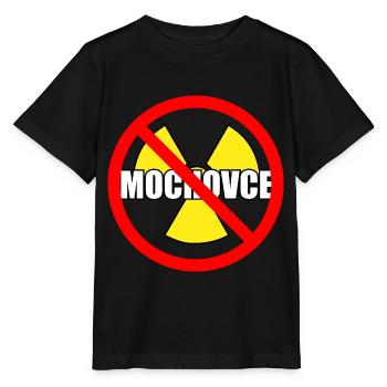 Atomkraft Kernkraft Mochovce stoppt Shirt - Stanley/Stella Kinder T-Shirt MINI CREATOR  - Schwarz - Vorne - Mikhail (115cm)